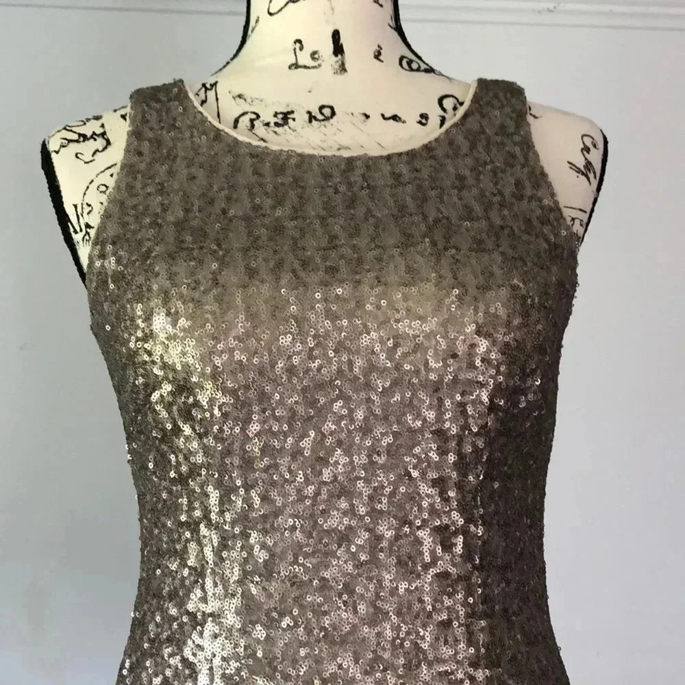 Aqua Dresses Sequin Shift Dress - Picture 2 of 8